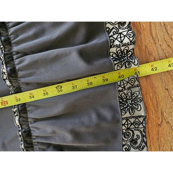 David Meister Vintage Evening Cocktail Dress Women’s Size 10 Lace Trim - Picture 11 of 13